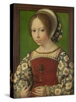 Portrait of Princess Dorothea of Denmark (1520-158), Ca 1530-Jan Gossaert-Stretched Canvas