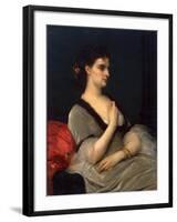 Portrait of Princess Elizabeth Vorontsova-Dashkova, 1873-Alexandre Cabanel-Framed Premium Giclee Print