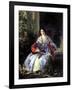 Portrait of Princess Elizaveta Pavlovna Saltykova, 1841-Karl Pavlovich Briullov-Framed Giclee Print