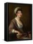 Portrait of Princess Franziska Von Kaunitz-Rietberg, 1805 (Oil on Canvas)-Angelica Kauffman-Framed Stretched Canvas