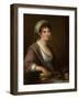 Portrait of Princess Franziska Von Kaunitz-Rietberg, 1805 (Oil on Canvas)-Angelica Kauffman-Framed Giclee Print