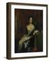 Portrait of Princess Hedvig Sofia of Sweden, Duchess of Holstein-Gottorp (1681-170), End of 17th C-David von Krafft-Framed Giclee Print