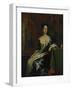 Portrait of Princess Hedvig Sofia of Sweden, Duchess of Holstein-Gottorp (1681-170), End of 17th C-David von Krafft-Framed Giclee Print