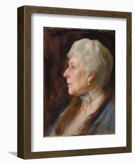 Portrait of Princess Henry of Battenberg (Princess Beatrice of Great Britain), 1926-Philip Alexius De Laszlo-Framed Giclee Print