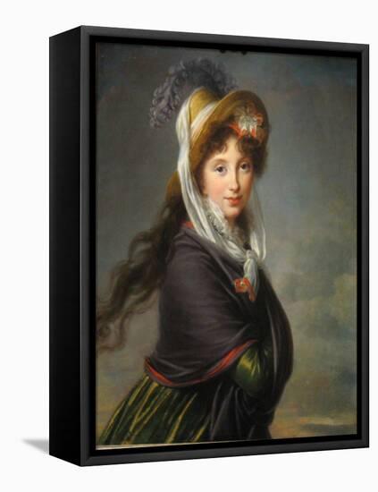 Portrait of Princess Irina Ivanovna Vorontsova, Née Izmaylova (1768-184), Ca 1797-Marie Louise Elisabeth Vigée-Lebrun-Framed Stretched Canvas