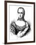 Portrait of Princess Isabella of Parma (1741-176), Archduchess of Austria, 1861-null-Framed Giclee Print