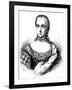 Portrait of Princess Isabella of Parma (1741-176), Archduchess of Austria, 1861-null-Framed Giclee Print