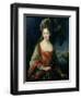 Portrait of Princess Louise-Hippolyte-Jean-Baptiste van Loo-Framed Giclee Print