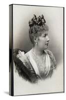Portrait of Princess Louise Marie of Belgium (1858-1924)-French Photographer-Stretched Canvas