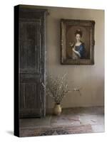 Portrait of Princess Louise-Marie Stuart-Francois de Troy-Stretched Canvas