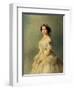 Portrait of Princess Louise of Prussia, 1856-Franz Xaver Winterhalter-Framed Premium Giclee Print