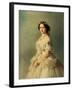 Portrait of Princess Louise of Prussia, 1856-Franz Xaver Winterhalter-Framed Giclee Print