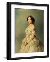 Portrait of Princess Louise of Prussia, 1856-Franz Xaver Winterhalter-Framed Giclee Print