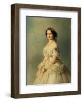 Portrait of Princess Louise of Prussia, 1856-Franz Xaver Winterhalter-Framed Giclee Print