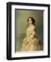 Portrait of Princess Louise of Prussia, 1856-Franz Xaver Winterhalter-Framed Giclee Print