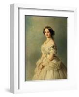 Portrait of Princess Louise of Prussia, 1856-Franz Xaver Winterhalter-Framed Giclee Print