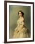 Portrait of Princess Louise of Prussia, 1856-Franz Xaver Winterhalter-Framed Giclee Print