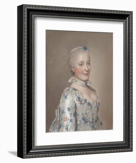 Portrait of Princess Maria Josepha of Saxony, 1749-Jean-Étienne Liotard-Framed Giclee Print