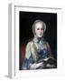 Portrait of Princess Maria Josepha of Saxony-Maurice Quentin de La Tour-Framed Giclee Print