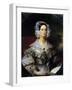 Portrait of Princess Marie of Orleans, 1839-Frederic Mialhe-Framed Giclee Print