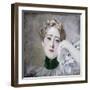 Portrait of Princess of Isenburg Birstein-Giovanni Boldini-Framed Giclee Print