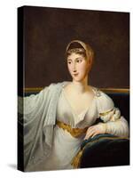 Portrait of Princess Pauline Borghese, Wife of General Leclerc-Robert Lefevre-Stretched Canvas