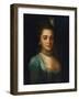 Portrait of Princess Praskovya Ivanovna Golitsyna-Fyodor Stepanovich Rokotov-Framed Giclee Print