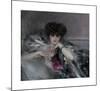 Portrait of Princess Radziwill, 1910-Giovanni Boldini-Mounted Premium Giclee Print