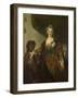 Portrait of Princess Rákóczi (1649-172), Ca 1720-Nicolas de Largillière-Framed Giclee Print