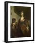 Portrait of Princess Rákóczi (1649-172), Ca 1720-Nicolas de Largillière-Framed Giclee Print