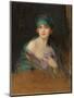 Portrait of Princess Ruspoli, Duchess De Gramont (1888-1976), 1922-Philip Alexius De Laszlo-Mounted Giclee Print