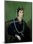 Portrait of Princess Salome Chavchavadze-null-Mounted Giclee Print