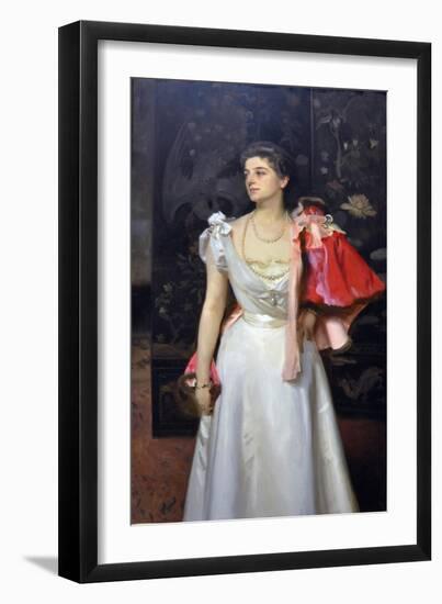 Portrait of Princess Sophie Illarionovna Demidoff (1871-195), Née Vorontsova-Dashkova, 1895-1897-John Singer Sargent-Framed Giclee Print