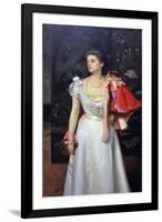 Portrait of Princess Sophie Illarionovna Demidoff (1871-195), Née Vorontsova-Dashkova, 1895-1897-John Singer Sargent-Framed Premium Giclee Print