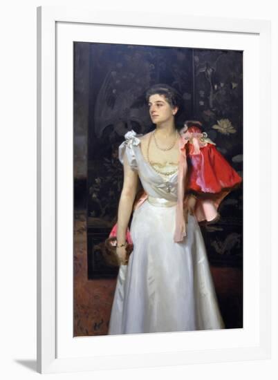 Portrait of Princess Sophie Illarionovna Demidoff (1871-195), Née Vorontsova-Dashkova, 1895-1897-John Singer Sargent-Framed Giclee Print