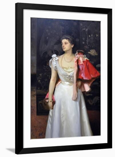 Portrait of Princess Sophie Illarionovna Demidoff (1871-195), Née Vorontsova-Dashkova, 1895-1897-John Singer Sargent-Framed Giclee Print