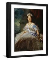 Portrait of Princess Tatiana Yusupova, 1858-Franz Xaver Winterhalter-Framed Giclee Print