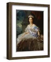 Portrait of Princess Tatiana Yusupova, 1858-Franz Xaver Winterhalter-Framed Giclee Print