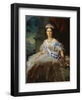 Portrait of Princess Tatiana Yusupova, 1858-Franz Xaver Winterhalter-Framed Giclee Print