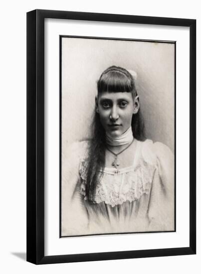 Portrait of Princess Thyra of Denmark (1880-1945)-French Photographer-Framed Giclee Print