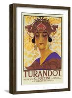 Portrait of Princess Turandot-null-Framed Photographic Print