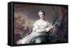 Portrait of Princess Victoire of France-Jefferson Vail-Framed Stretched Canvas