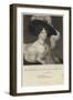 Portrait of Princess Victoria of Saxe-Coburg-Saalfeld-Henry Collen-Framed Giclee Print