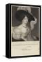 Portrait of Princess Victoria of Saxe-Coburg-Saalfeld-Henry Collen-Framed Stretched Canvas