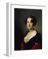 Portrait of Princess Yelena Mikhaylovna Galitzine (1776-185), 1815-Orest Adamovich Kiprensky-Framed Giclee Print