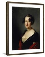 Portrait of Princess Yelena Mikhaylovna Galitzine (1776-185), 1815-Orest Adamovich Kiprensky-Framed Giclee Print