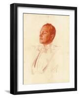 Portrait of Prokofiev, 1937-Alexander Yakovlev-Framed Giclee Print