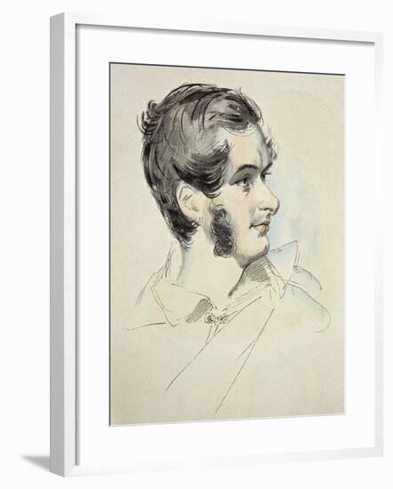 Portrait of Prosper Merimee-null-Framed Giclee Print