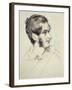 Portrait of Prosper Merimee-null-Framed Giclee Print