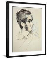 Portrait of Prosper Merimee-null-Framed Giclee Print